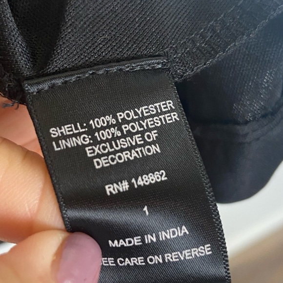 Torrid Mesh Sequin Trim Short Sleeves Top Size 1X Black V-Neck Party Cocktail - Picture 11 of 11